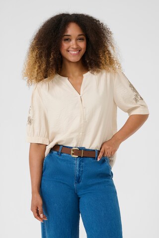 Cream Shirts 'June' i beige: forside