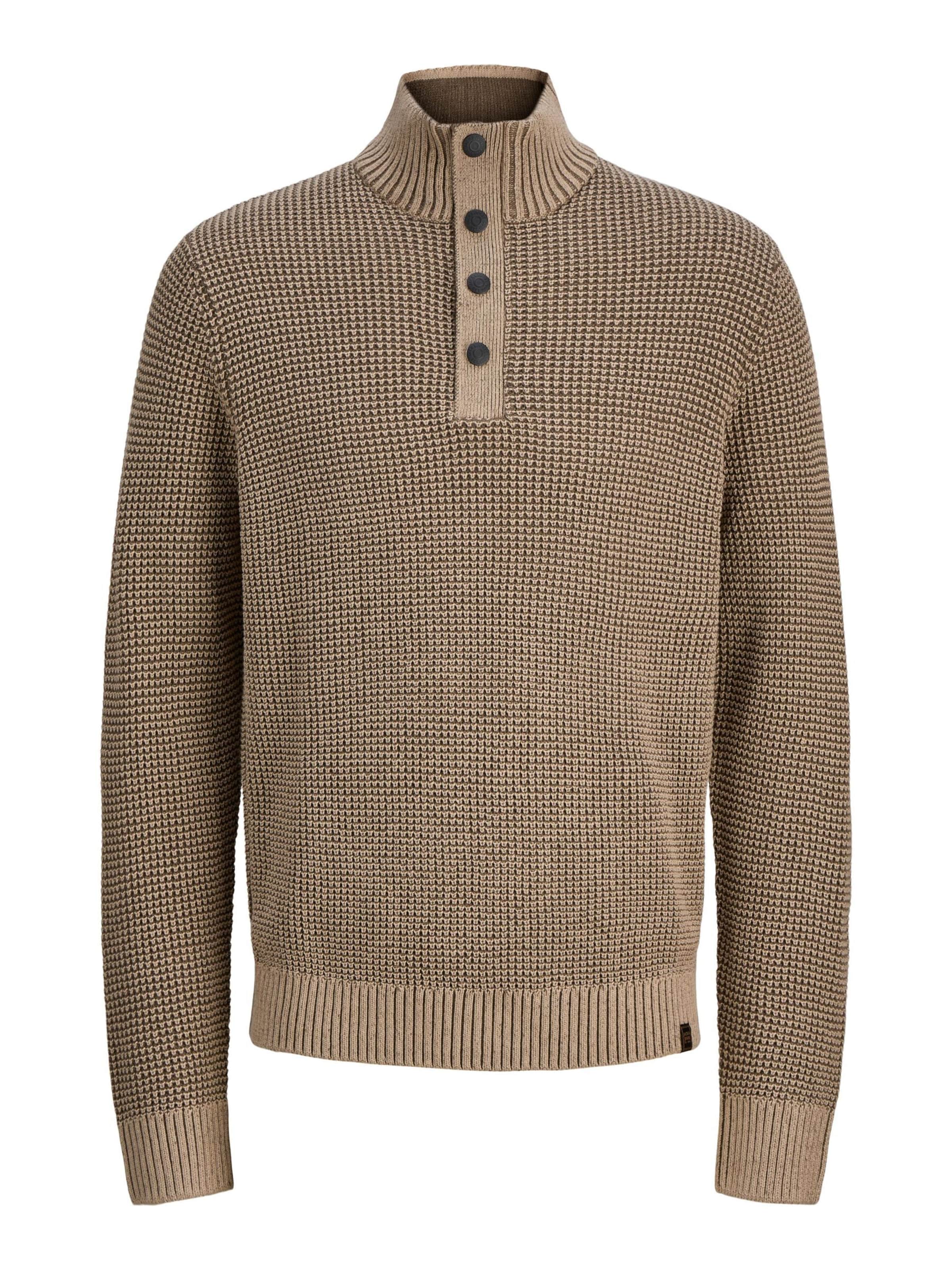 JACK & JONES Pullover i beige: forside
