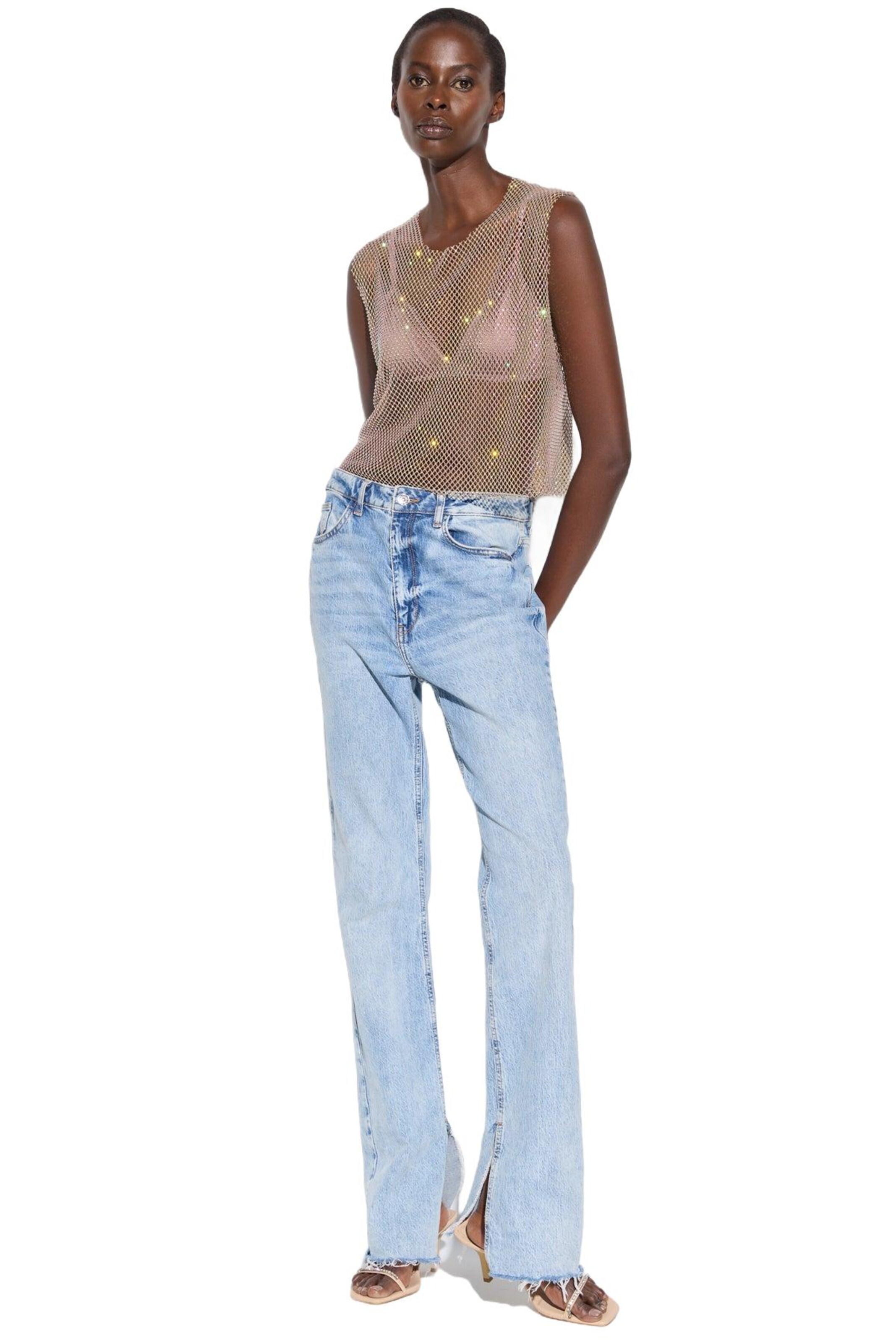 No Matter What Top in Weiß