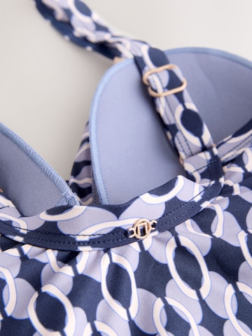 Next Triangel Shapingbadeanzug in Blau