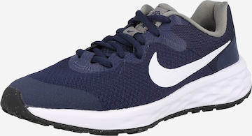 NIKE - Calzado deportivo 'Revolution 6' en azul: frente