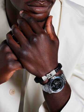 Lucardi Uhr in Silber