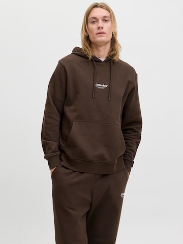 JACK & JONES Sweatshirt 'JJESOHO' i brun: forside