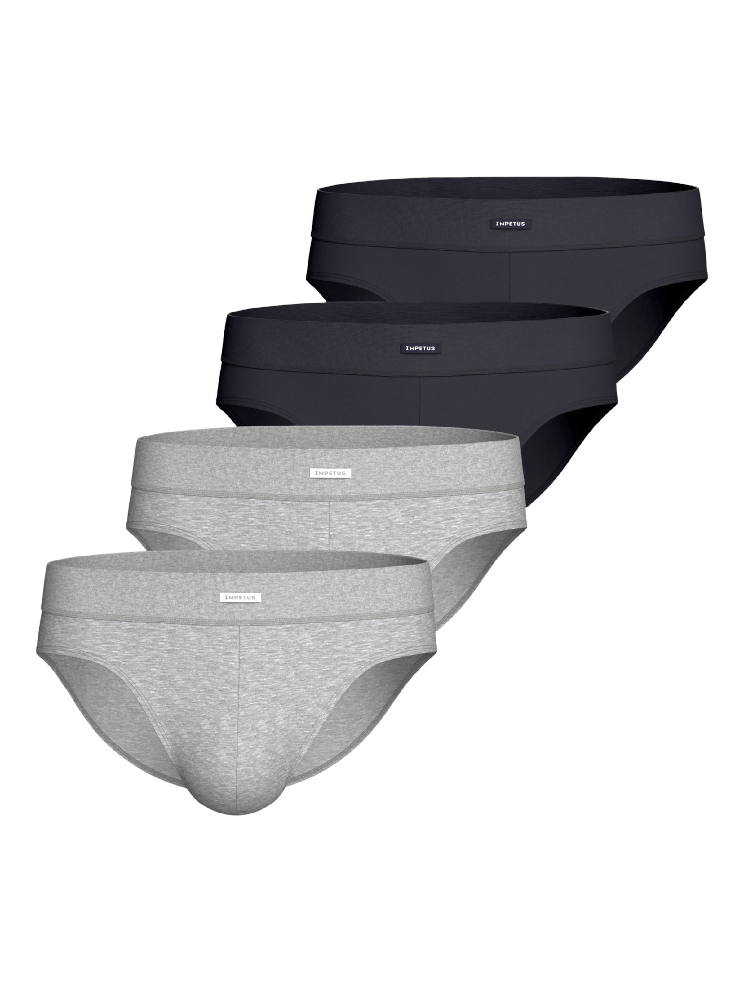 Slip IMPETUS en gris : devant