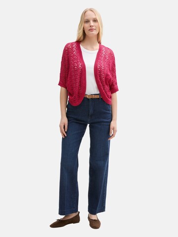 TOM TAILOR Strickjacke in Rot
