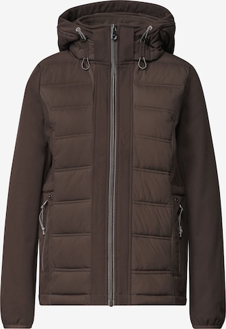 STREET ONE Between-Season Jacket in Brown: front