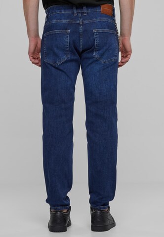 2Y Premium Tapered Jeans in Blue