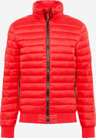 Superdry Regular Fit Jacke 'FUJI' in Rot: predná strana