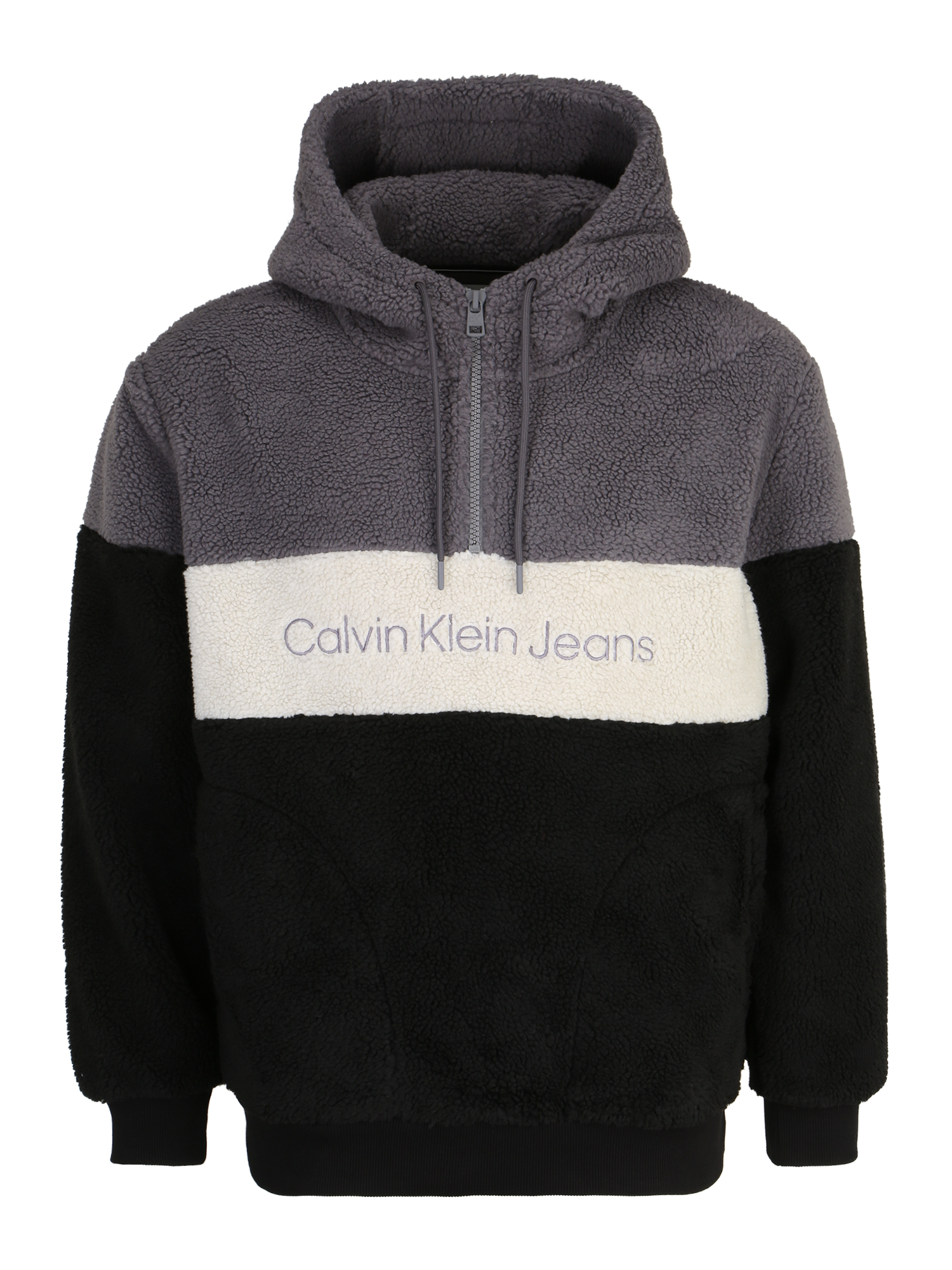 Abbigliamento Taglie comode Calvin Klein Jeans Plus Felpa in Nero 