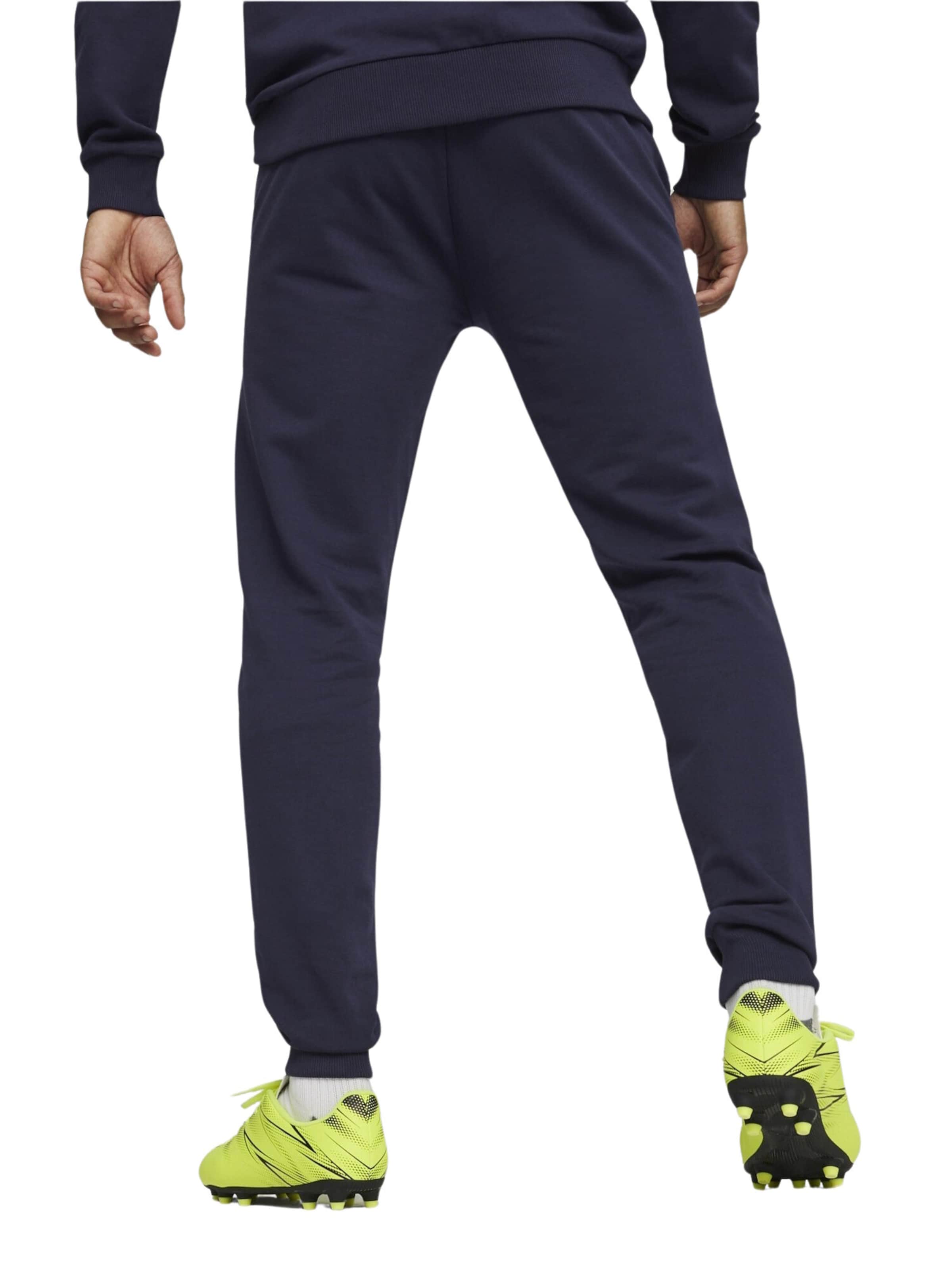 Effilé Pantalon de sport 'Team Goal' PUMA en bleu