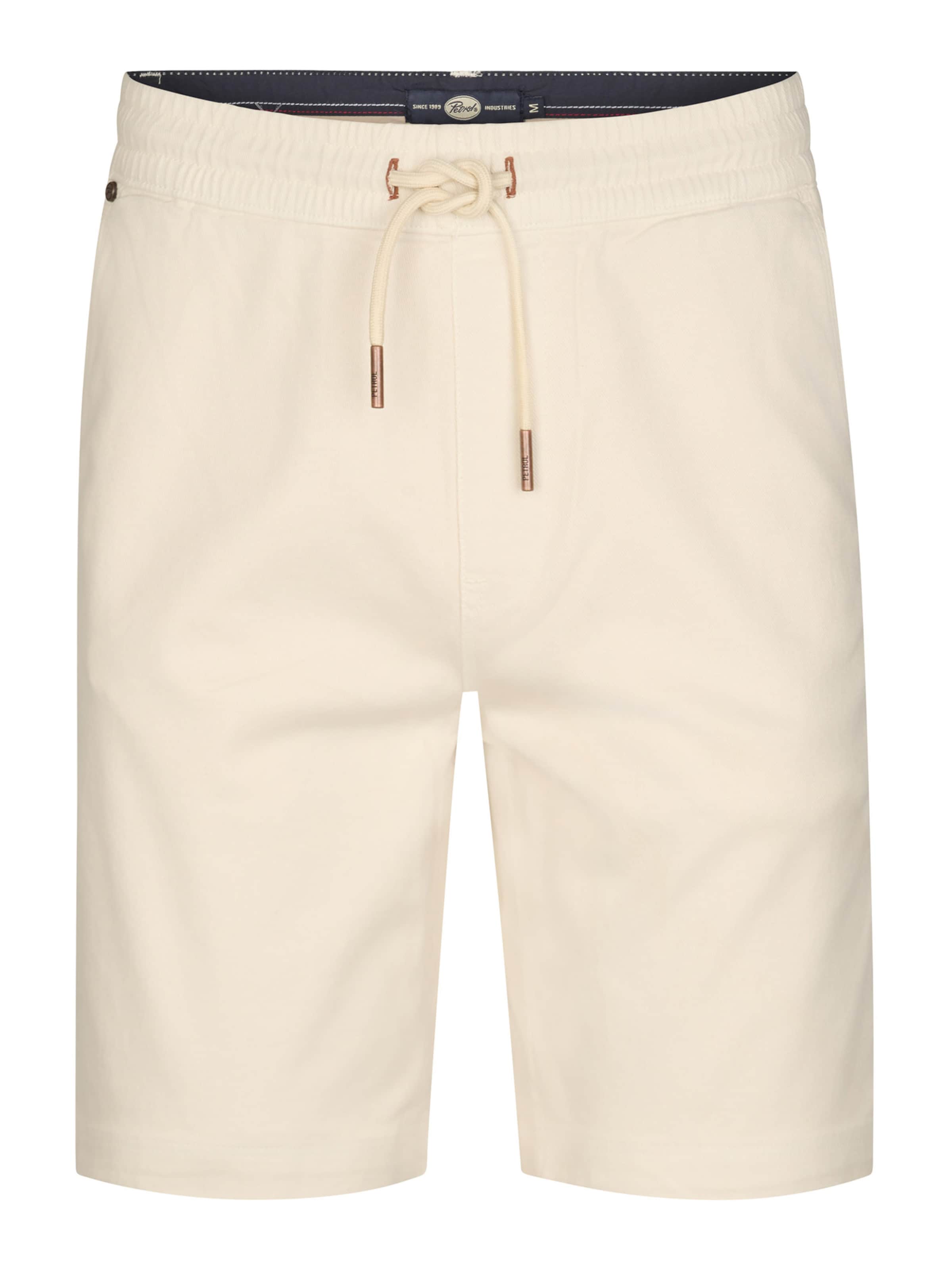 Petrol Industries Nadrág - fehér: elől