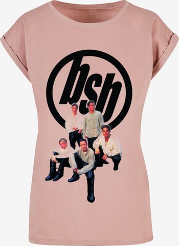 T-shirt 'Backstreet Boys' Merchcode en rose : devant