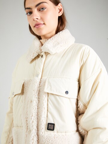 HUGO Between-seasons coat 'Falektra-1' in Beige