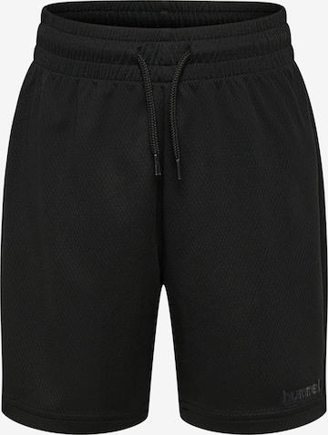 Hummel Sportbroek in Zwart: voorkant