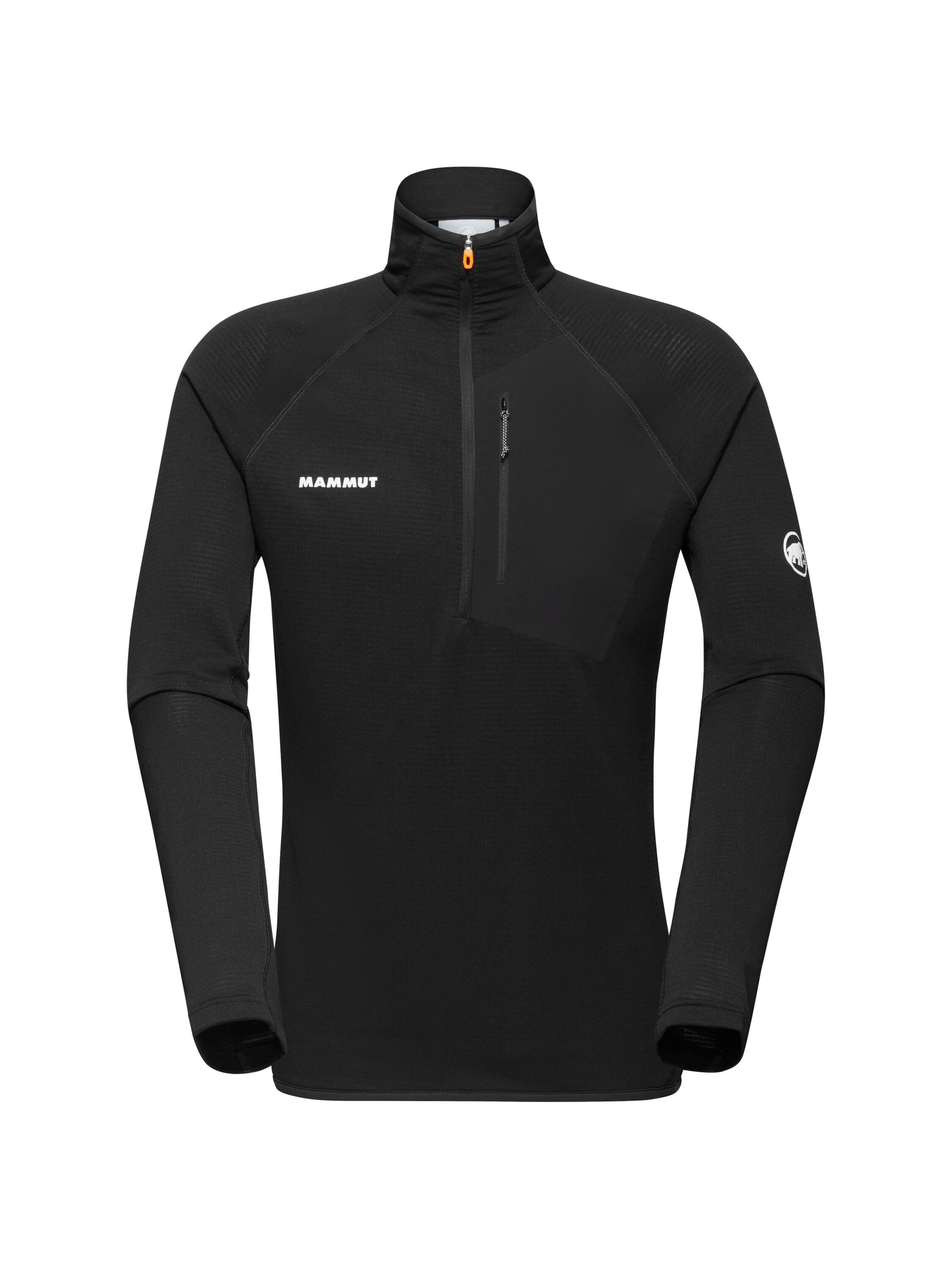 MAMMUT Funktionsshirt 'Aenergy' in Schwarz: Vorderseite