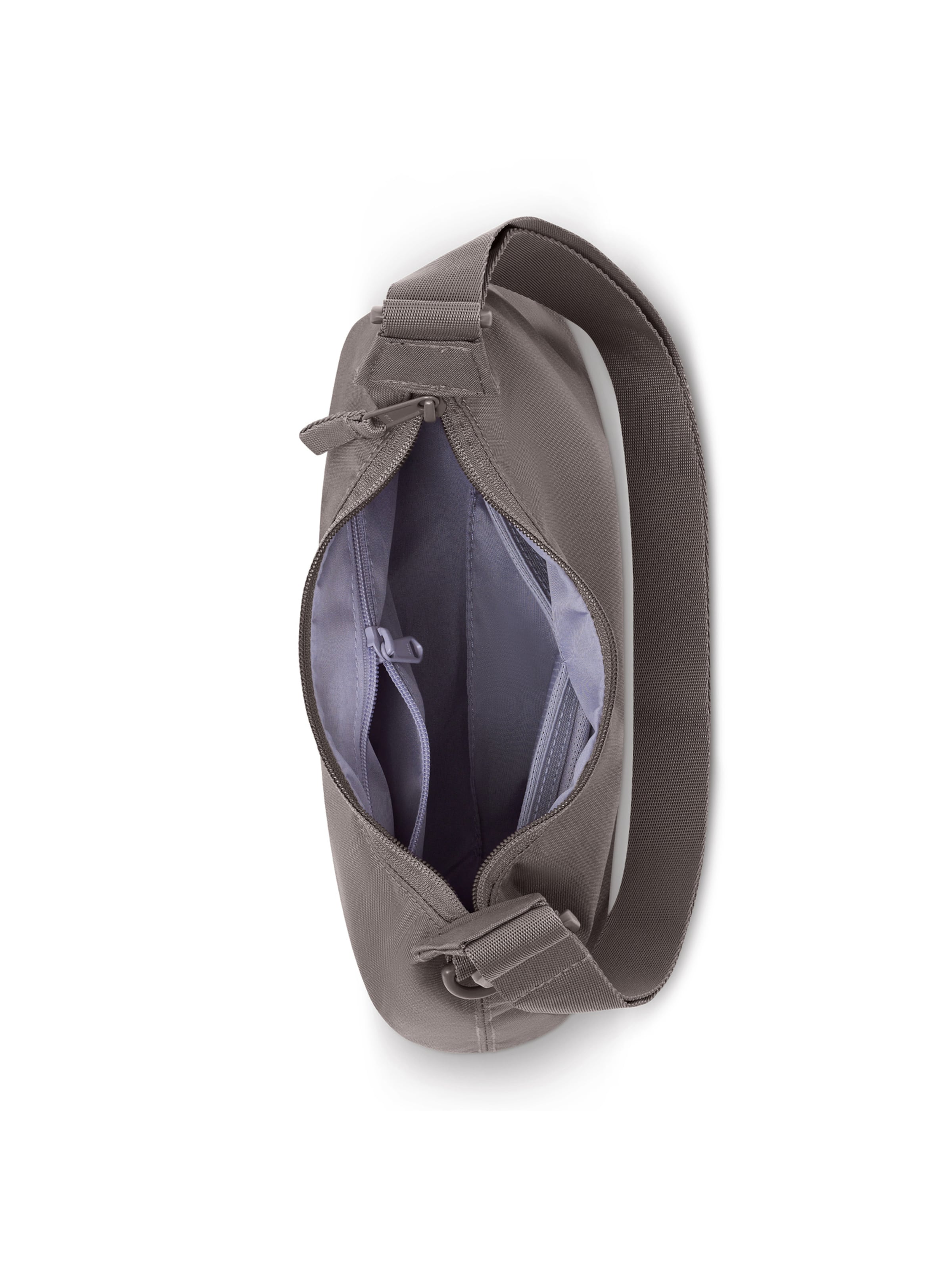 LARKSON - Mala de ombro 'Ebba Small' em castanho: topo