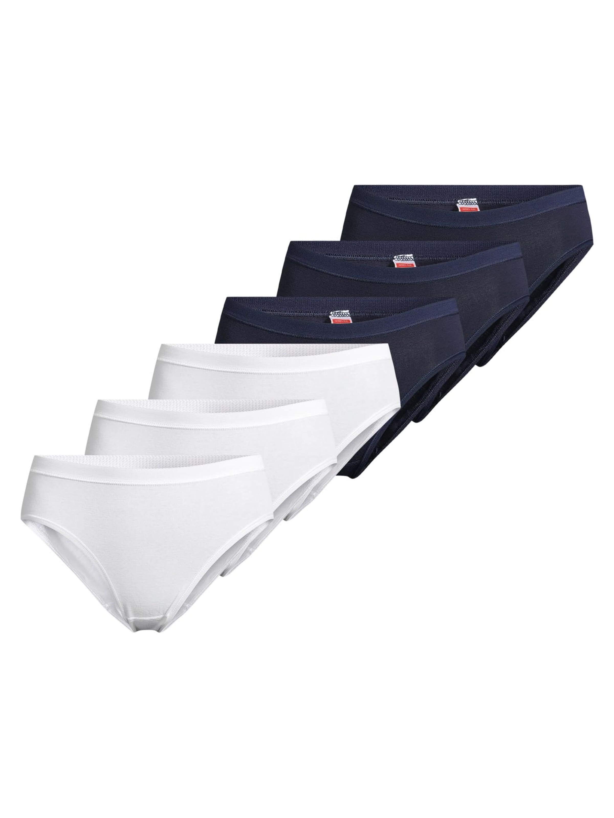 CON-TA Slip 'Feinripp' in Blauw: voorkant