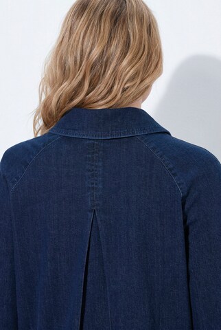 Ulla Popken Übergangsjacke in Blau