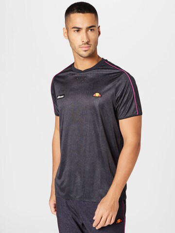 ELLESSE Performance Shirt 'Agassio' in Black: front
