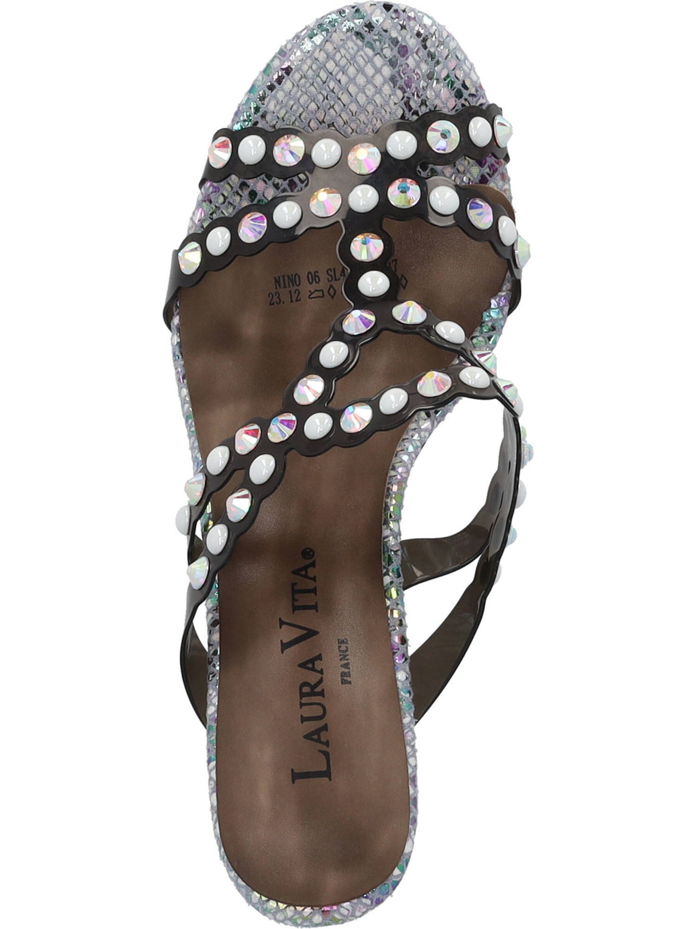 Laura Vita Mule 'Nino 06' in Black