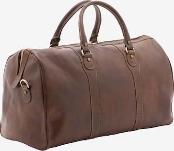 Viola Castellani Reisetasche in Braun: Vorderseite