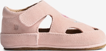 WHEAT Huisschoenen 'Pax' in Roze: voorkant