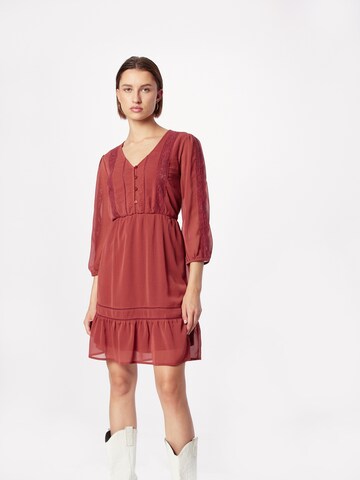 Robe 'Sophia' ABOUT YOU en marron : devant