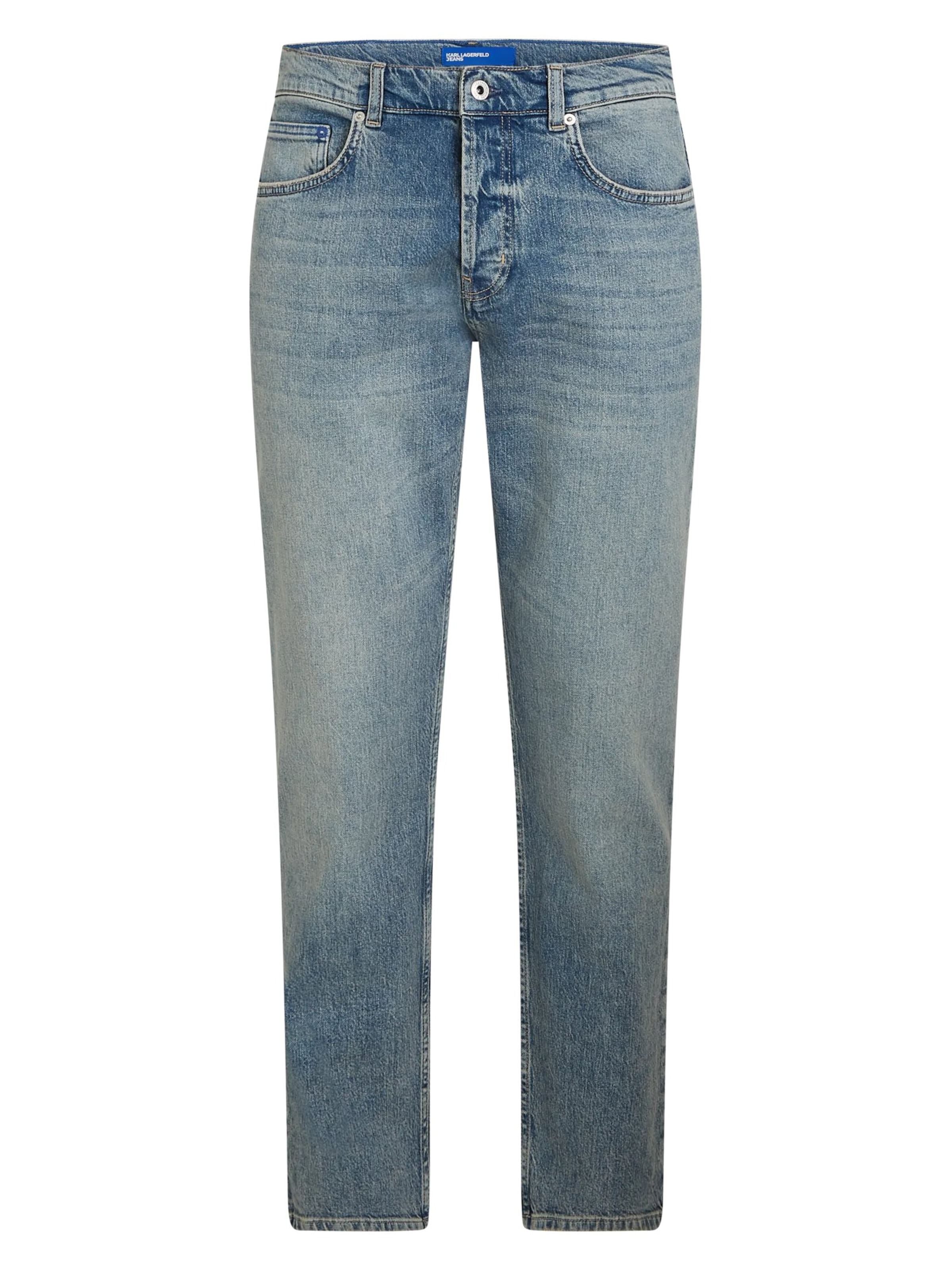 KARL LAGERFELD JEANS Slimfit Jeans in Blau: Vorderseite