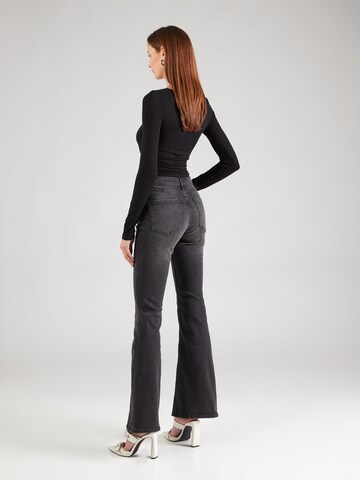 TOPSHOP Flared Jeans 'Jamie' in Schwarz