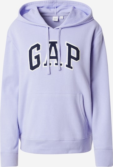 GAP Sweatshirt 'HERITAGE' in navy / lavendel / weiß, Produktansicht