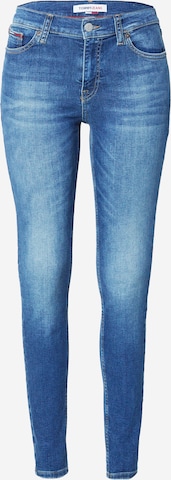 Tommy Jeans Skinny Jeans 'Nora' in Blauw: voorkant