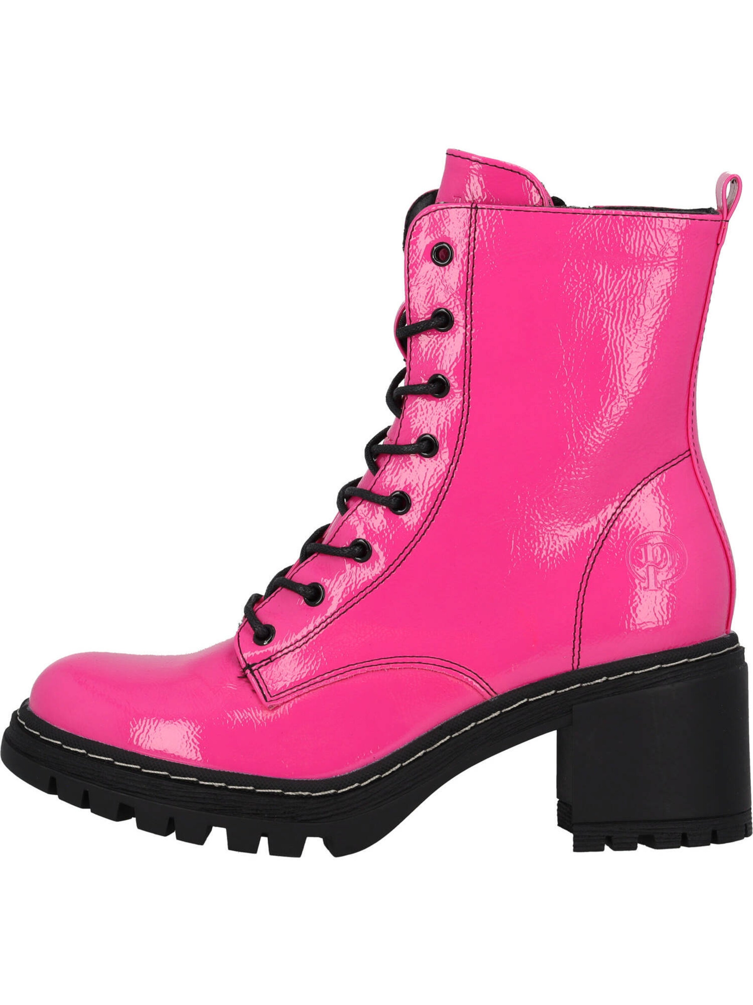 Palado Botki sznurowane 'Kefalonia' w kolorze różowy