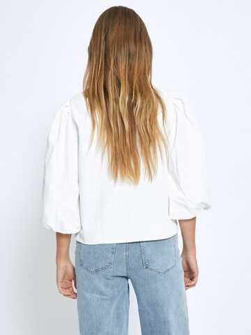 Chemisier 'Sigga' minus en blanc