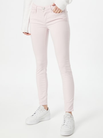 True Religion Skinny Jeans in Roze: voorkant