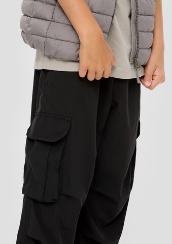 Wide Leg Pantalon s.Oliver en noir