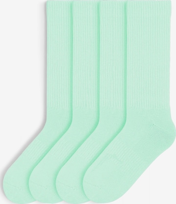 Von Jungfeld Socks 'CASUAL CLASSIC' in Green: front