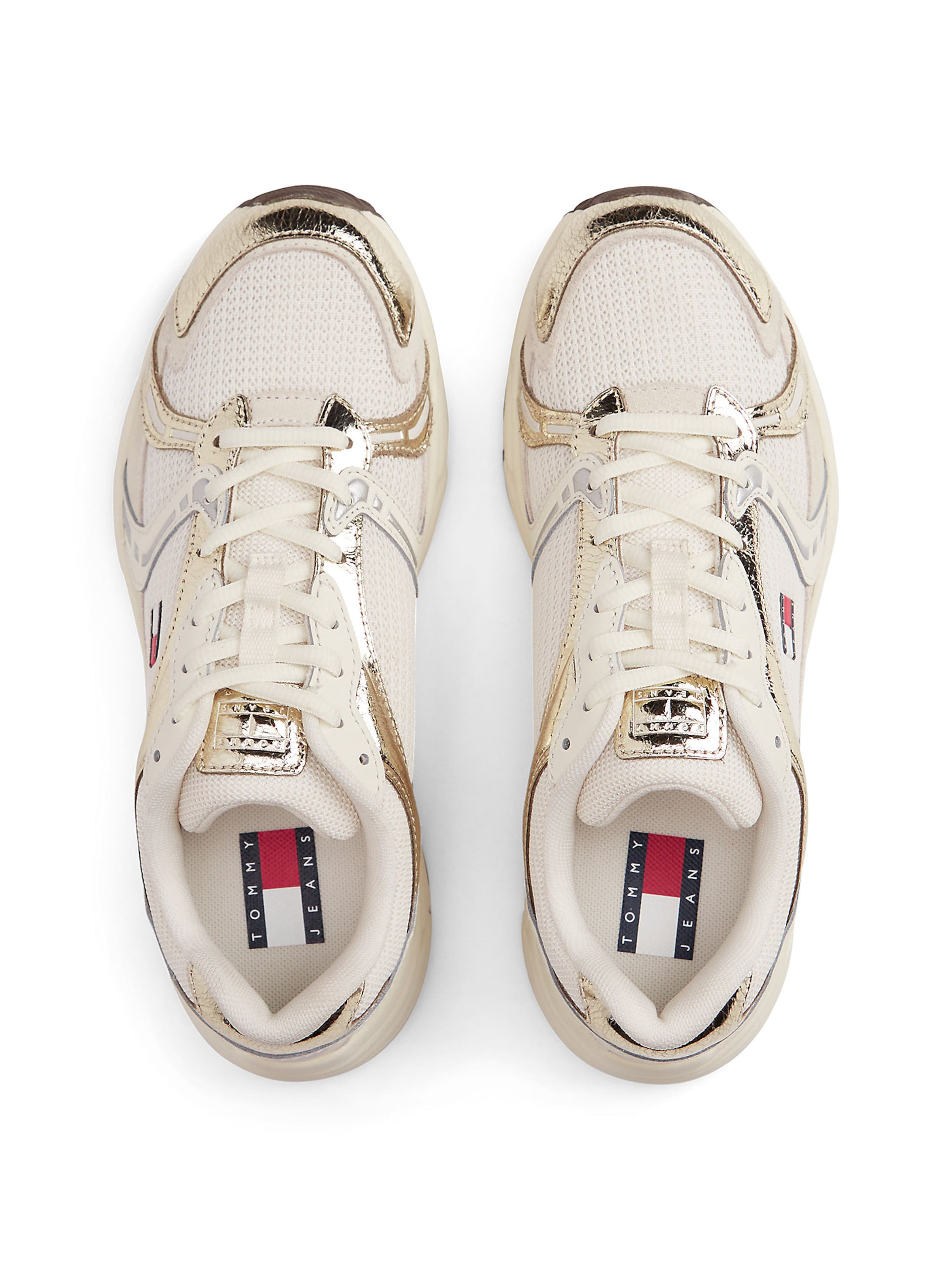 Tommy Jeans Platform trainers in Beige