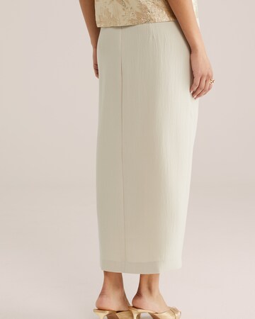 WE Fashion Skirt in Beige