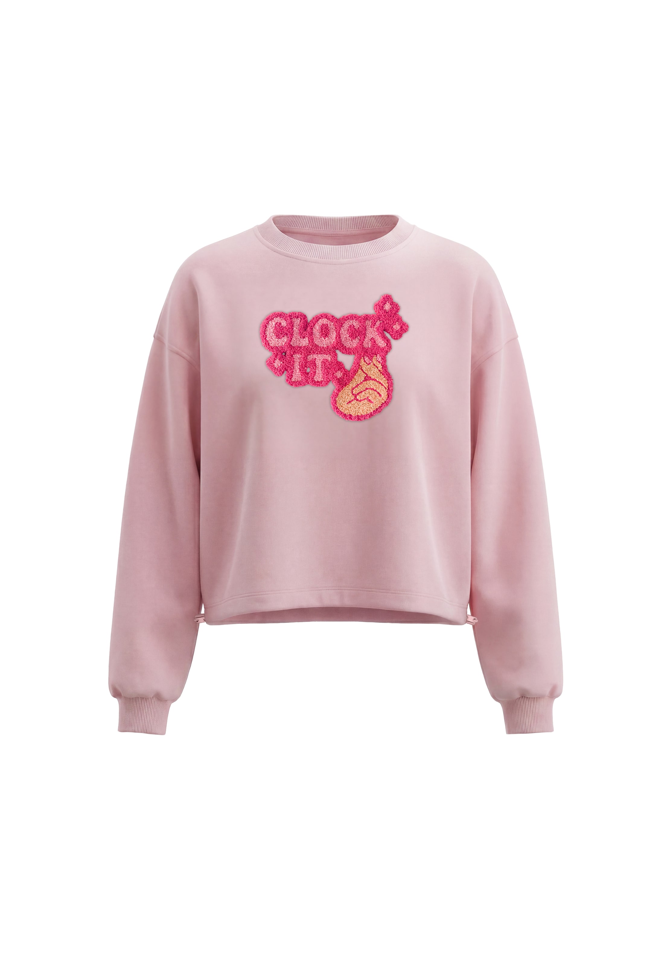 MYMO - Sudadera en rosa: frente