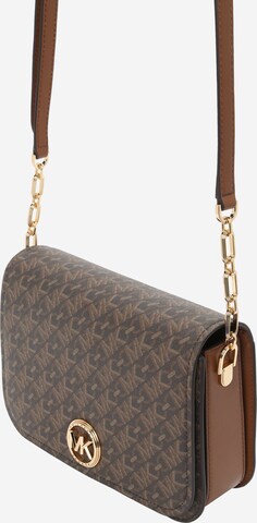 MICHAEL Michael Kors Schoudertas 'DELANCEY' in Bruin