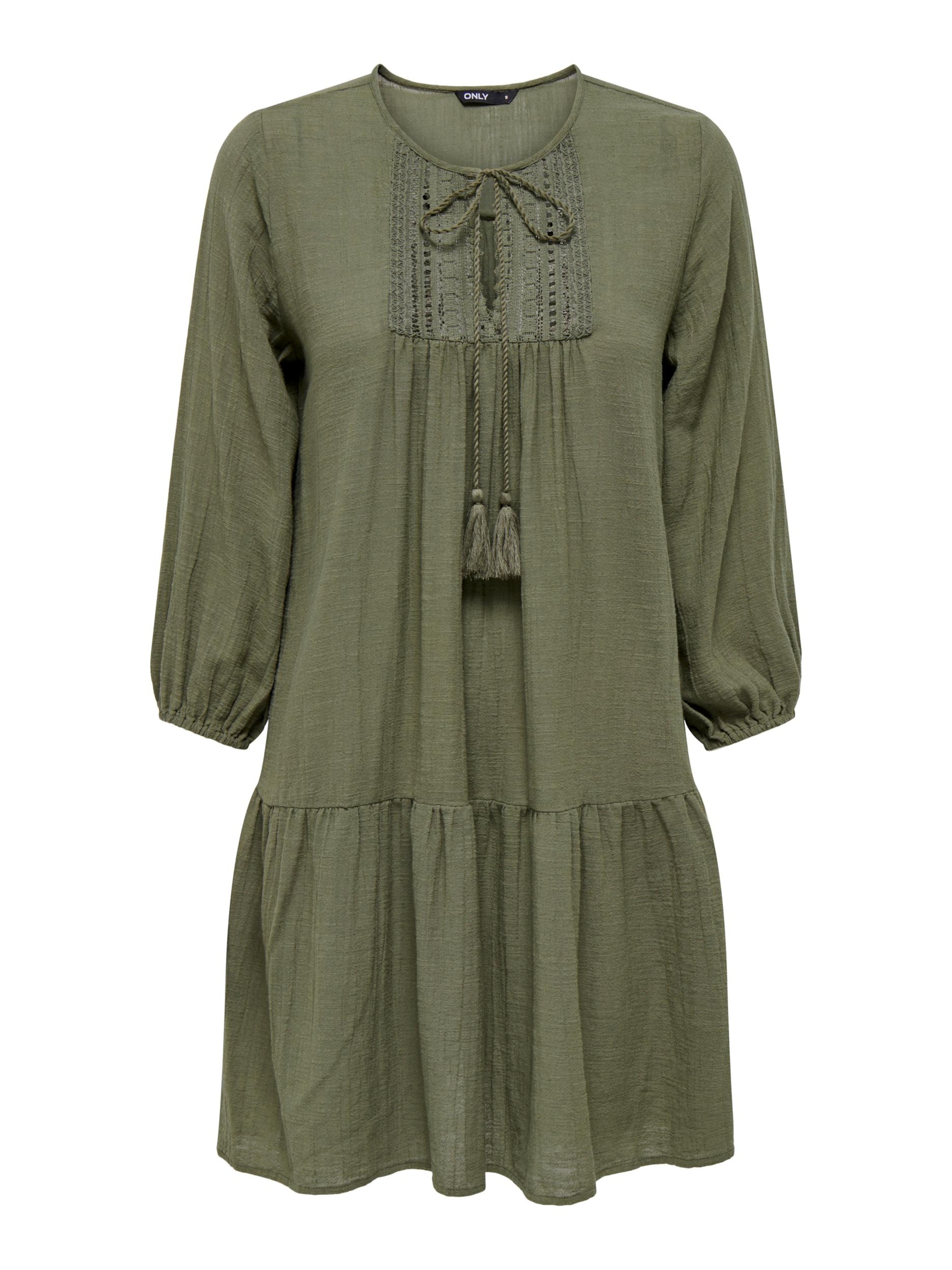 ONLY Kleid 'Vinnie' in Grün: Vorderseite