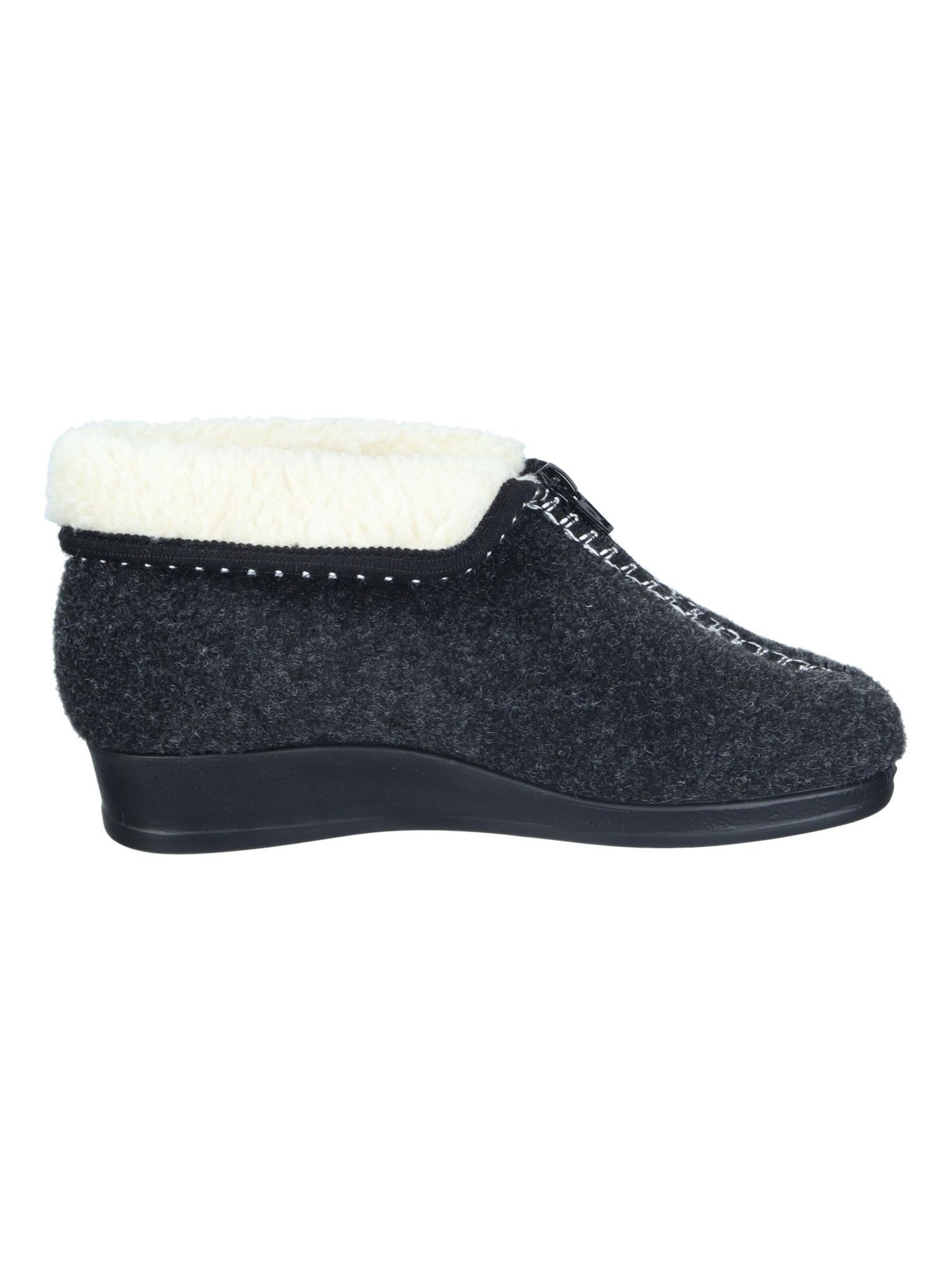 FLY FLOT Slippers 'Hausschuhe' in Black