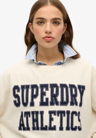 Superdry Sweatshirt 'Athletic Essentials' in Wit