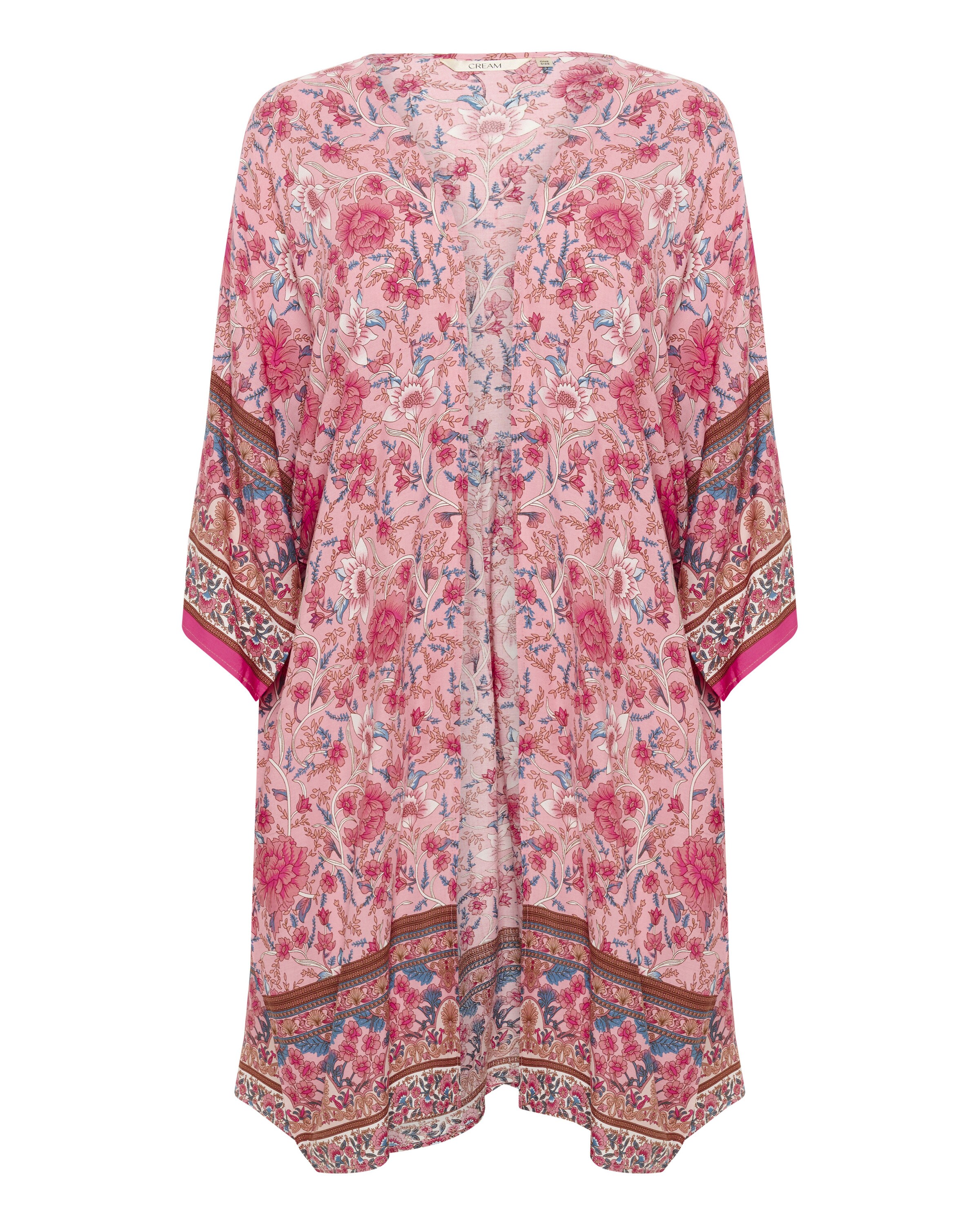 Cream Kimono 'CRFippe' in Roze: voorkant