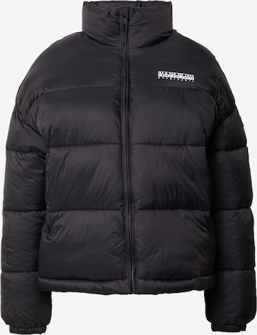 NAPAPIJRI Between-Season Jacket 'BOX' in Black: front