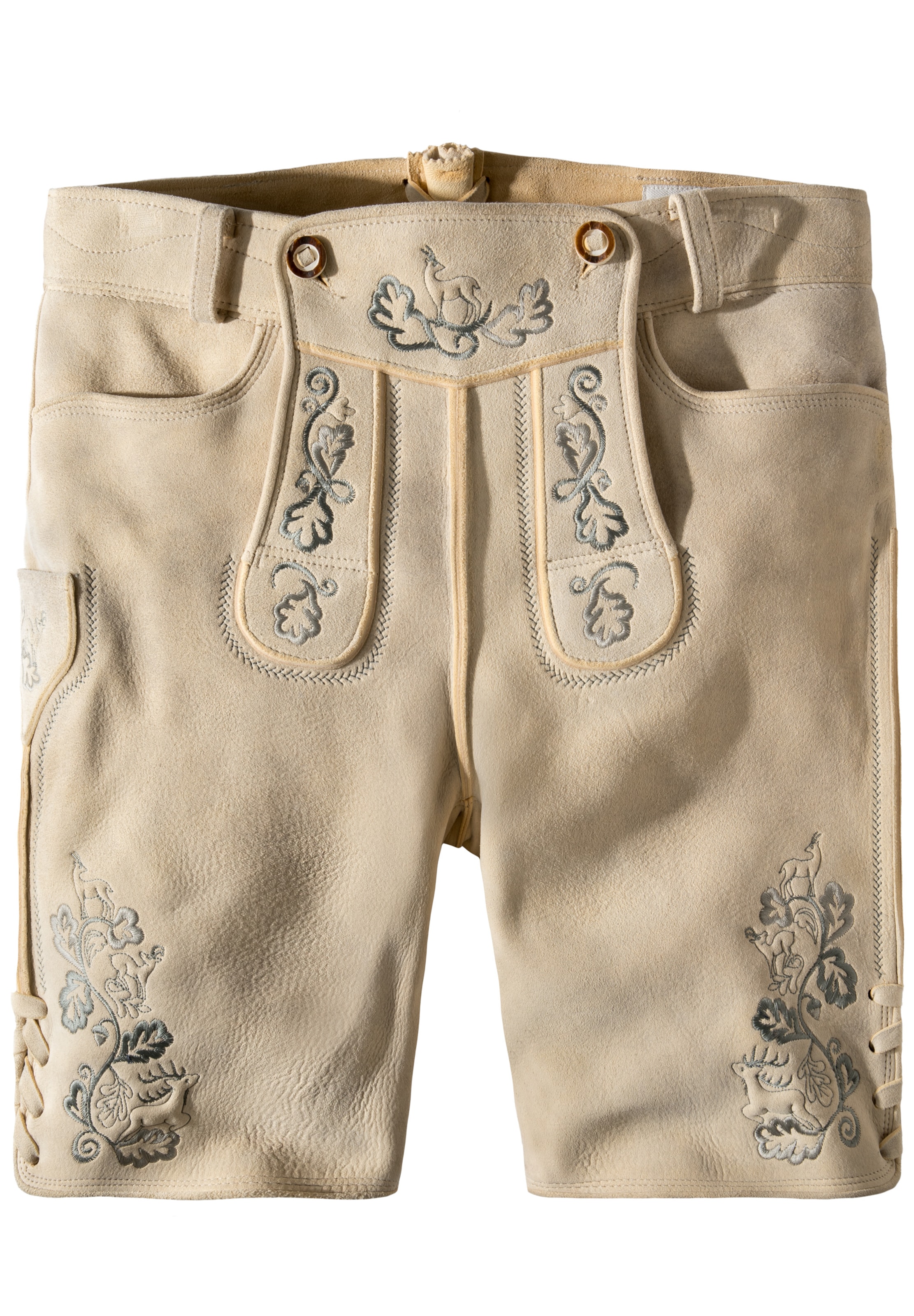 STOCKERPOINT Regular Trachtenhose 'Tobias' in Beige: Vorderseite