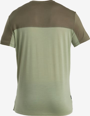 T-Shirt fonctionnel 'Cool-Lite Sphere III' ICEBREAKER en vert