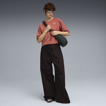 PUMA Oversized shirt 'Wardrobe Ess' in Rood
