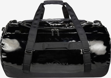 TATONKA Weekendtas 'Barrel' in Zwart: voorkant