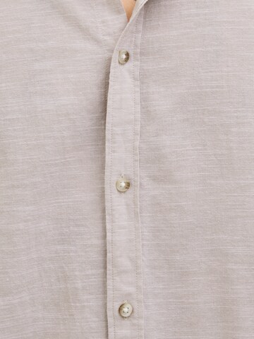 Slim fit Camicia 'JJESummer Band' di JACK & JONES in beige